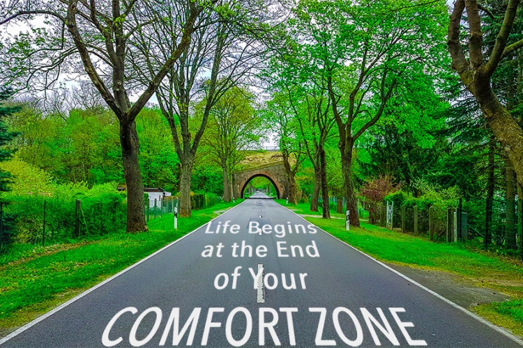 success begins at the end of your comfort zone